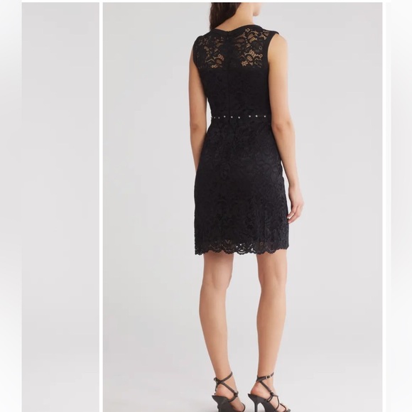 Sam Edelman Black Sleeveless Sheath Mini Dress - Picture 11 of 11